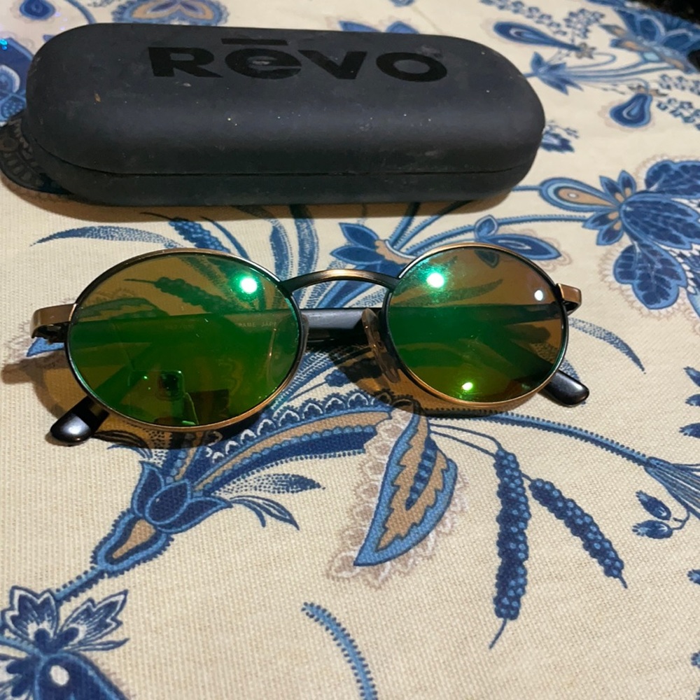 Revo 962/010 Oval Brown H20 Sunglasses